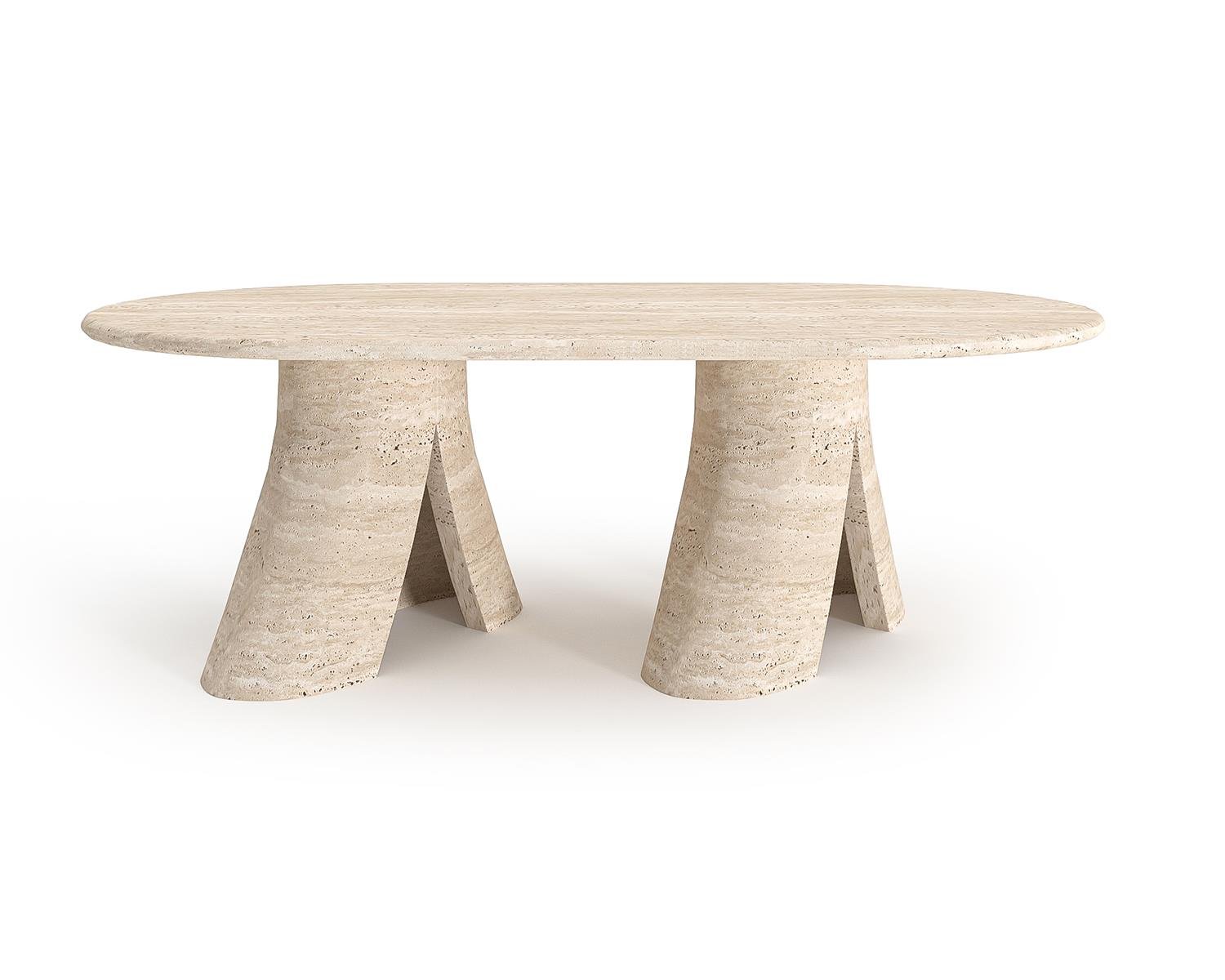 Travertine Coffee Table